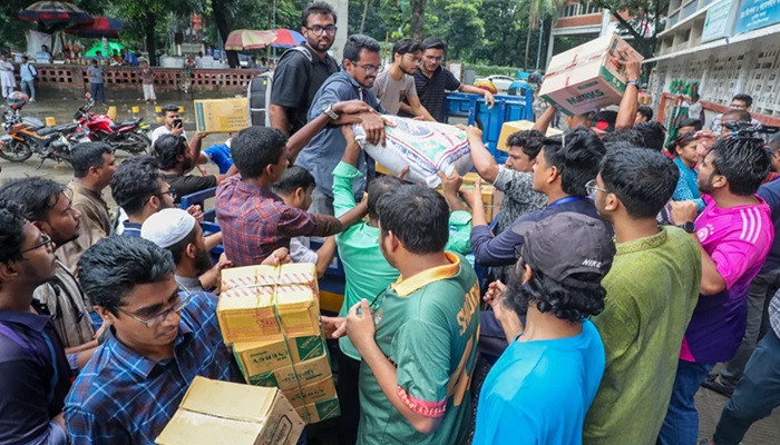 গণত্রাণ কর্মসূচিতে ব্যাপক সাড়া, ৮৬ লাখ টাকা সংগ্রহ